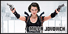 A fanlisting stamp for Milla Jovovich.