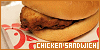 A fanlisting stamp for Chick-Fil-A Chicken Sandwich.