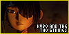 A fanlisting stamp for Kubo and the Two Strings.