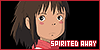A fanlisting stamp for Spirited Away.